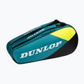Сумка тенісна Dunlop SX-Club 6 RKT teal/black/yellow 2