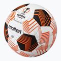 М'яч для футболу Molten F5U5000-34 Fifa UEFA Europa League 23/24 white/orange розмір 5 3