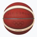 Розплавлений баскетбольний м'яч B7G5000-S4F FIBA коричневий розмір 7