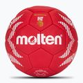 М'яч гандбольний Molten H3A5000-S4F IHF OFFICIAL BALL PARIS 2024 red розмір 3