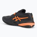 Чоловічі тенісні кросівки ASICS Gel-Resolution X Clay чорні/помаранчеві 3