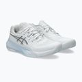 Кросівки тенісні жіночі ASICS Gel-Resolution X Clay W white/pure silver 10