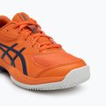 Кросівки тенісні дитячі ASICS Gel-Game 10 GS Clay Jr nova orange/indigo fog 7