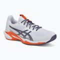 Чоловічі тенісні кросівки ASICS Solution Speed FF 3 Clay білі/сірувато-фіолетові