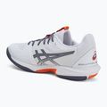 Чоловічі тенісні кросівки ASICS Solution Speed FF 3 Clay білі/сірувато-фіолетові 3