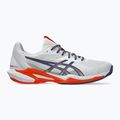 Чоловічі тенісні кросівки ASICS Solution Speed FF 3 Clay білі/сірувато-фіолетові 8