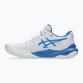 Кросівки тенісні жіночі ASICS Gel-Challenger 14 W white/blue coast 9