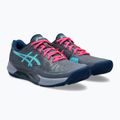 Кросівки для паделю чоловічі ASICS Gel-Challenger 14 metropolis/ energy aqua 10