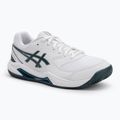 Кросівки тенісні чоловічі ASICS Gel-Dedicate 8 Clay white/saxon green