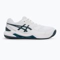 Кросівки тенісні чоловічі ASICS Gel-Dedicate 8 Clay white/saxon green 2