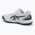 Кросівки тенісні чоловічі ASICS Gel-Dedicate 8 Clay white/saxon green 3