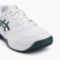 Кросівки тенісні чоловічі ASICS Gel-Dedicate 8 Clay white/saxon green 7