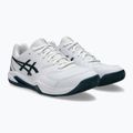 Кросівки тенісні чоловічі ASICS Gel-Dedicate 8 Clay white/saxon green 3