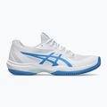 Кросівки тенісні жіночі ASICS Game FF Clay W white/blue coast 8