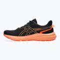 Кросівки чоловічі для бігу ASICS Jolt 5 black/cnova orange 2
