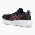 Кросівки для бігу чоловічі ASICS Gel-Nimbus 27 black/coral reef 3