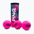 М'ячі для паделю PINQ Padel 3B 3 pcs. pink