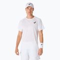 Чоловіча тенісна футболка ASICS Match Actibreeze Top блискуче біла