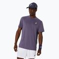 Чоловіча тенісна футболка ASICS Court Top сірувато-фіолетового кольору