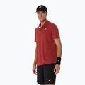 Футболка чоловіча ASICS Court Polo burnt red 4