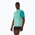 Чоловіча безрукавка Asics Metarun Packable бігова безрукавка оазис зелена 4