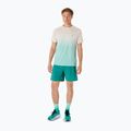 Футболка для бігу чоловіча ASICS Seamless performance birch/oasis green 2
