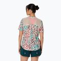 Жіноча бігова сорочка ASICS Road All Over Print Top береза 3