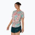 Жіноча бігова сорочка ASICS Road All Over Print Top береза 4