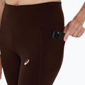 Жіночі бігові лосини ASICS Nagino Run Adjustable Tight кавові 5