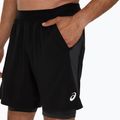 Шорти для бігу чоловічі ASICS Road 2N1 7IN performance black/graphite grey 5