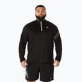 Лонгслів для бігу чоловічий ASICS Icon LS 1/2 Zip performance black