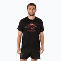 Футболка для бігу чоловіча ASICS Fujitrail Logo performance black/carbon/coral reef