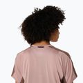 Жіноча бігова футболка ASICS Fujitrail Elite Top нейтральний рожевий / сіро-коричневий 6