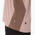 Жіноча бігова футболка ASICS Fujitrail Elite Top нейтральний рожевий / сіро-коричневий 8
