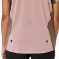 Жіноча бігова футболка ASICS Fujitrail Elite Top нейтральний рожевий / сіро-коричневий 9