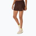Шорти для бігу жіночі ASICS Nagino Run Adjustable 4IN coffee 4
