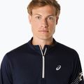 Лонгслів для бігу чоловічий ASICS Icon LS 1/2 Zip midnight 5