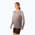 Лонгслів для бігу жіночий ASICS Seamless taupe grey/coffee 4