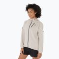 Куртка для бігу жіноча ASICS Fujitrail Elite Waterproof cream 4