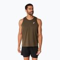 Футболка для бігу чоловіча ASICS Core Singlet brown stone