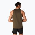 Футболка для бігу чоловіча ASICS Core Singlet brown stone 3