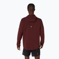 Куртка для бігу чоловіча ASICS Metarun Waterproof dark red planet 3