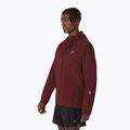 Куртка для бігу чоловіча ASICS Metarun Waterproof dark red planet 4