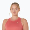 Футболка для бігу жіноча Asics Core Tank dark pink clay 5