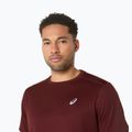 Футболка для бігу чоловіча ASICS Core dark red planet 5