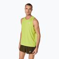 Футболка для бігу чоловіча ASICS Core Singlet neon lime 3
