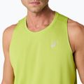Футболка для бігу чоловіча ASICS Core Singlet neon lime 4