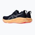 Чоловічі бігові кросівки ASICS Novablast 5 опівночі/помаранчеве сяйво 4