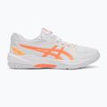 Кросівки жіночі ASICS Gel-Task 4 white/vivid coral 2