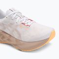 Кросівки для бігу жіночі ASICS Novablast 5 white/fawn 7